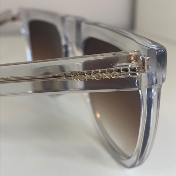Komono Sunglasses NEW The Bennet Clear square main image 15